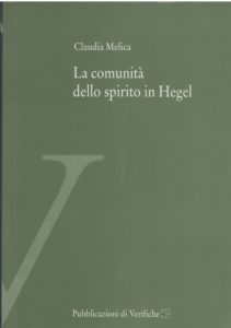 La comunità dello spirito in Hegel